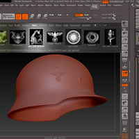 WW 2 German helmet - Thumbnail 1