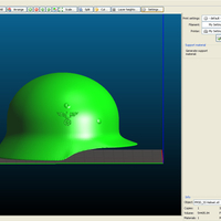 WW 2 German helmet - Thumbnail 2