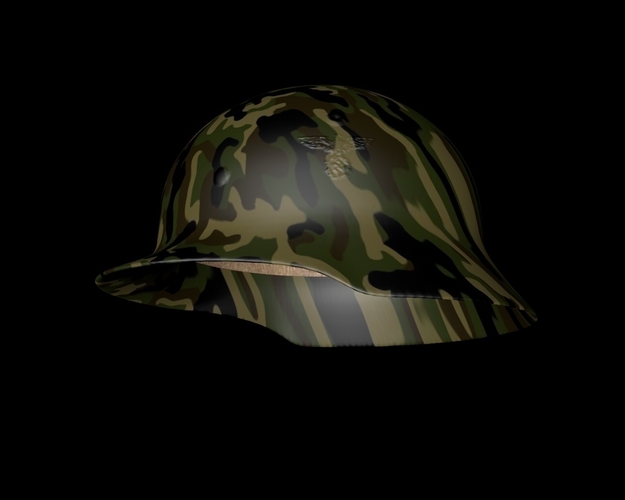 WW 2 German helmet 3D Print 390431