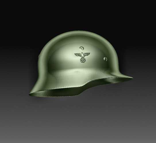WW 2 German helmet 3D Print 390432