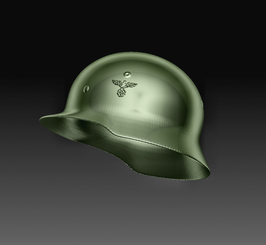 WW 2 German helmet 3D Print 390433