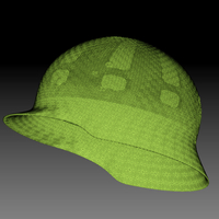 WW 2 German helmet - Thumbnail 6