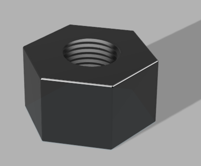 Adjustable foot for 20x20 aluminum profile