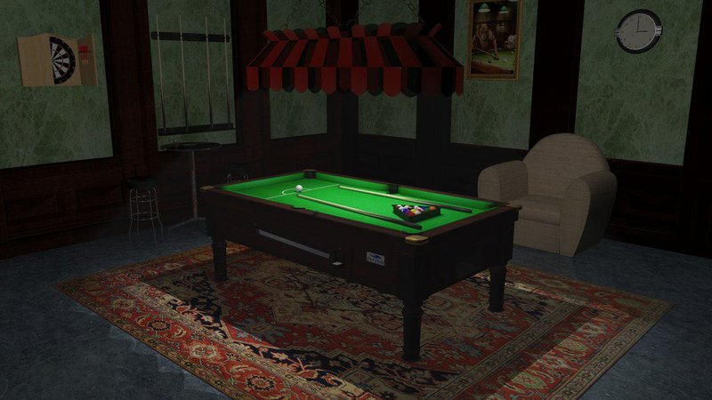 A Pool Table