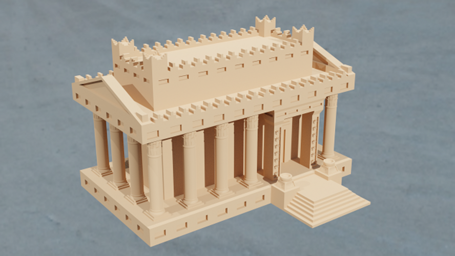 Palmyra Temple 3D Print 390562