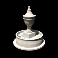 Small An Old Water Fountain ! 3D Printing 39060