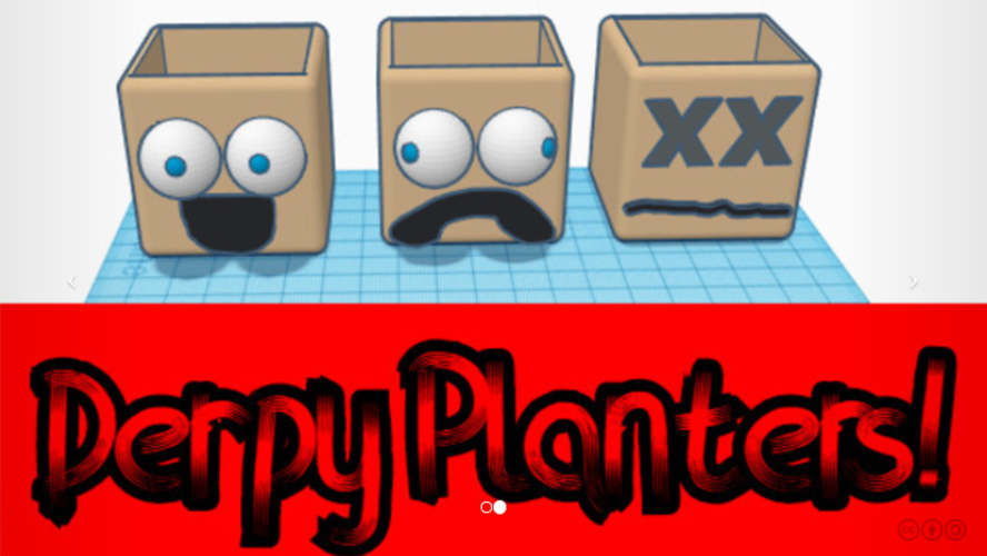 derpy planters 3D Print 390652