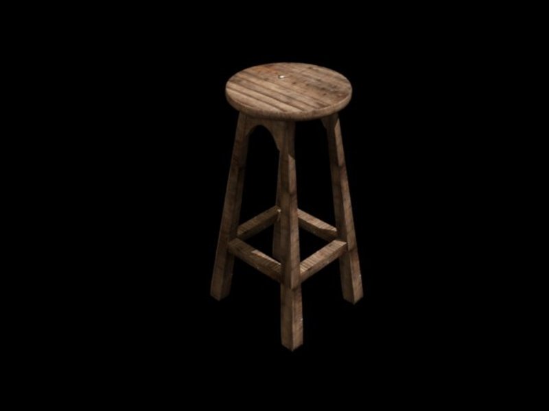 A bar stool