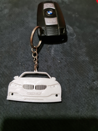 BMW F30 FRONT VIEW KEYCHAIN 3D Print 390682