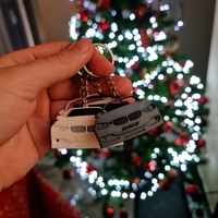 BMW F30 FRONT VIEW KEYCHAIN - Thumbnail 2
