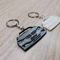 BMW F30 FRONT VIEW KEYCHAIN - Thumbnail 5