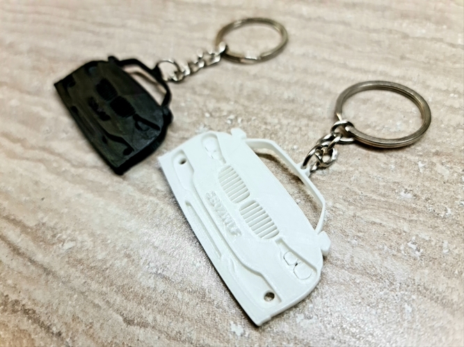 BMW F30 FRONT VIEW KEYCHAIN 3D Print 390687