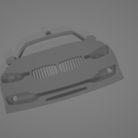 BMW F30 FRONT VIEW KEYCHAIN - Thumbnail 7