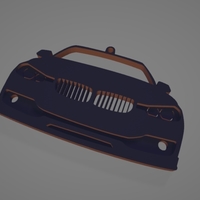 BMW F30 FRONT VIEW KEYCHAIN - Thumbnail 8