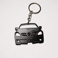 MERCEDES SLK 2009 FRONT VIEW KEYCHAIN - Thumbnail 4