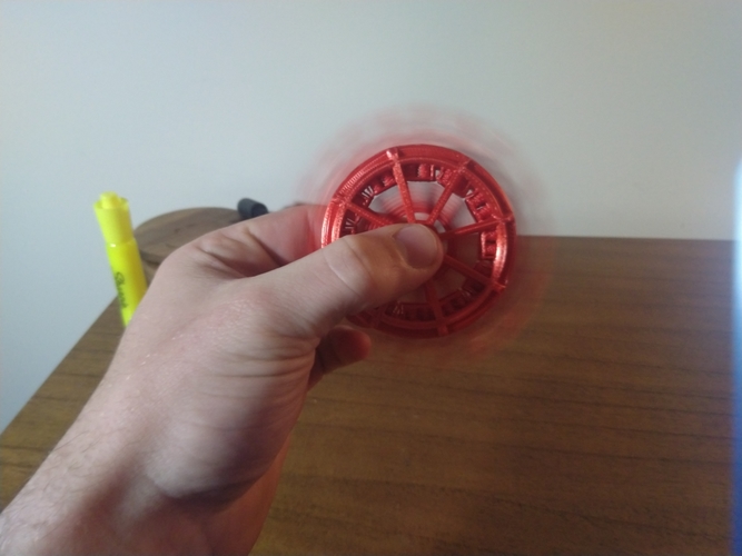 Generator Fidget Spinner (EM) 3D Print 390710