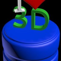 I <3 3D pencil topper, flexible pencil tray & ruler - Thumbnail 2