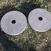 Concrete weight molds, olympic and standard sleeve Cement KG - Thumbnail 7