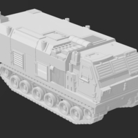 Small M4-C2V COMMAND AND CONTROL VEHICLE - 15MM 3D Printing 390802