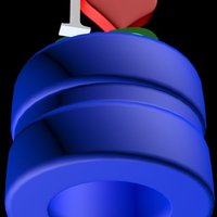 I <3 3D pencil topper, flexible pencil tray & ruler - Thumbnail 7