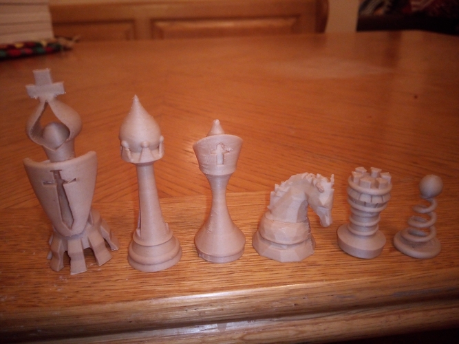 Chess set 3D Print 390855