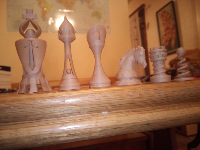 Chess set 3D Print 390856