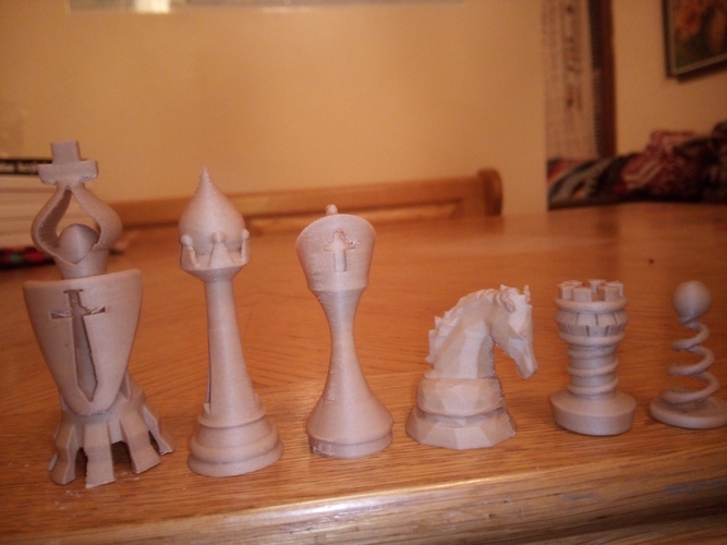 Chess set 3D Print 390858