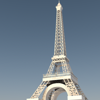 Small Torre eiffel 3D Printing 390872