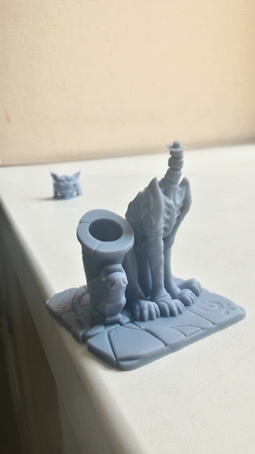 Cheshire Cat pen holder 3D Print 390899