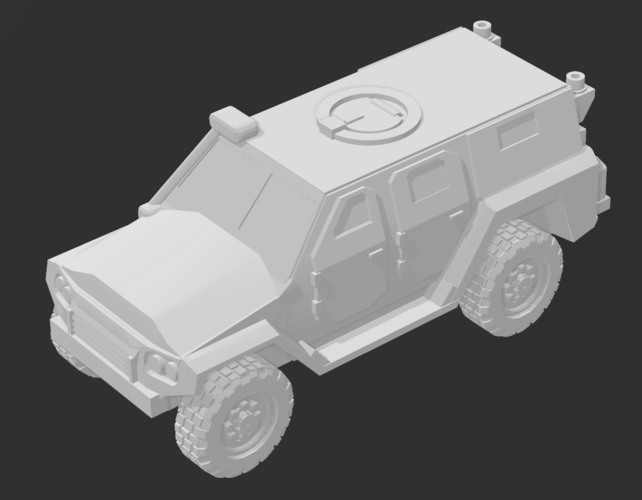 GENERIC MRAP 4X4 - 15MM 3D Print 390902