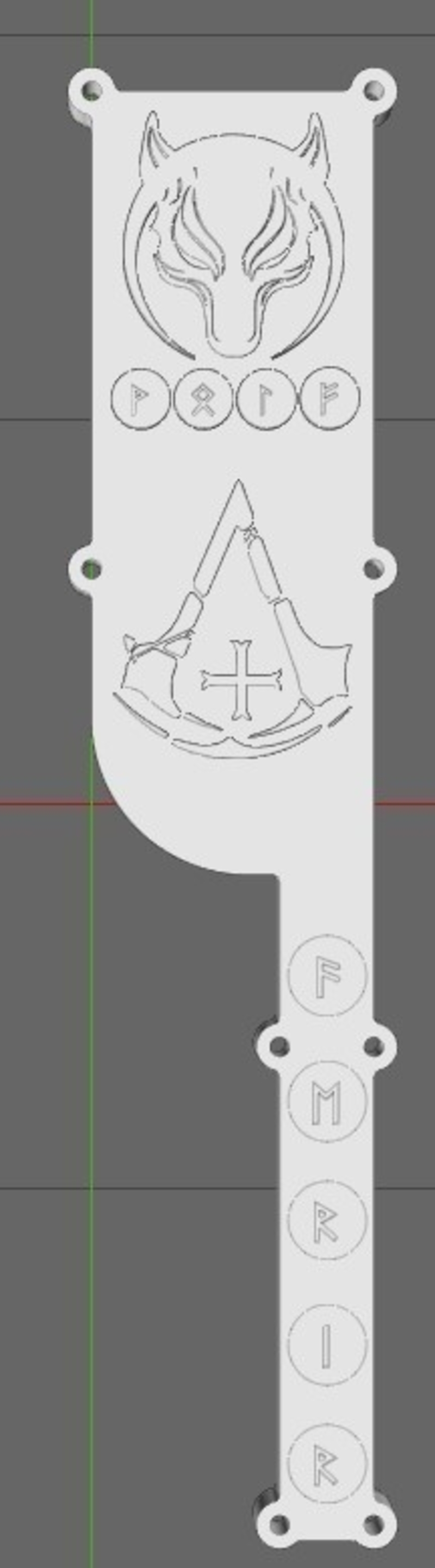 Hidden Blade cover plate