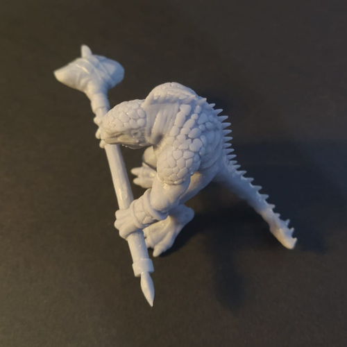 Lizards wargame figure 3D Print 390960