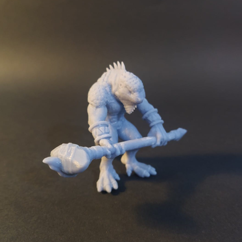 Lizards wargame figure 3D Print 390961