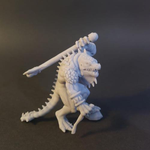 Lizards wargame figure 3D Print 390965