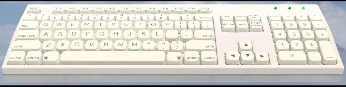 A keyboard