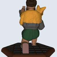 Kneeling Soldier DnD Mini - Thumbnail 6