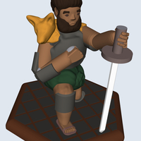 Kneeling Soldier DnD Mini - Thumbnail 7