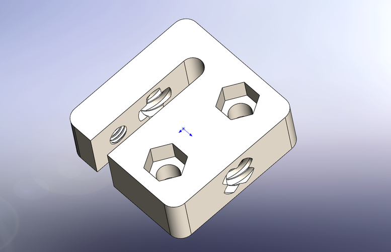 Nut  T8x8 3D Print 391064