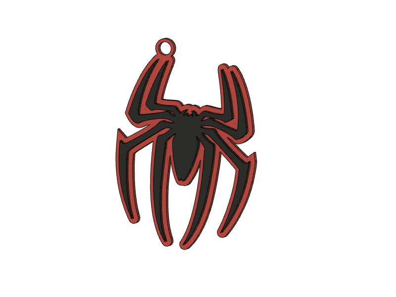 Spiderman keychain