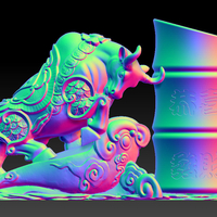 LUCKY OX NEW YEAR - CONGRATULATIONS FORTUNE - PEN HOLDER 1 - Thumbnail 1