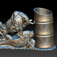 LUCKY OX NEW YEAR - CONGRATULATIONS FORTUNE - PEN HOLDER 1 - Thumbnail 3