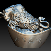 LUCKY OX NEW YEAR -  GOLD INGOT DECORATION 2 - Thumbnail 5