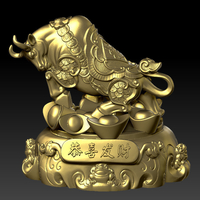 LUCKY OX NEW YEAR - CONGRATULATIONS FORTUNE DECORATION 1 - Thumbnail 2