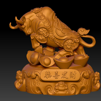 LUCKY OX NEW YEAR - CONGRATULATIONS FORTUNE DECORATION 1 - Thumbnail 4