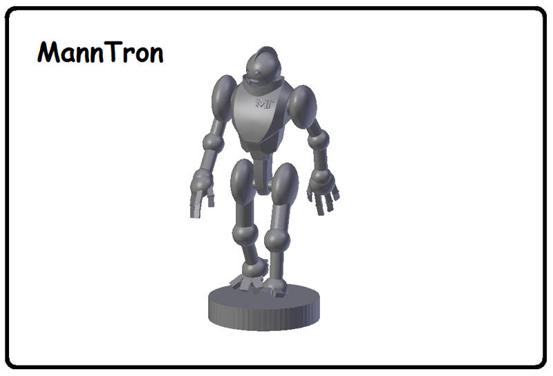 MannTron of the MakerTrons - Pinshape
