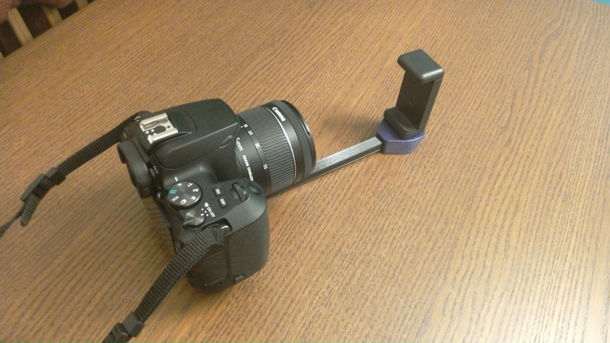 Phone holder for DSLR Camera 3D Print 391162