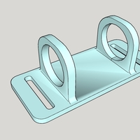 Small Nitecore Holder HC 30/33 Series 3D Printing 391174