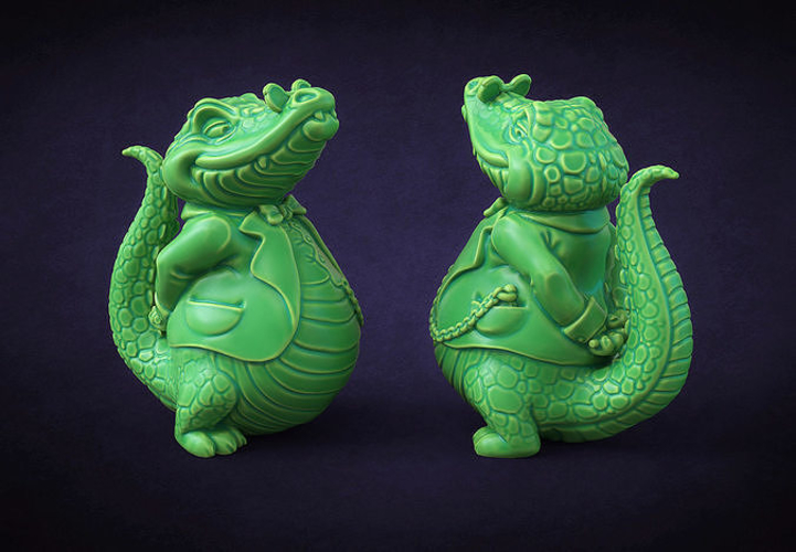 Crocodile boss Free 3D print model 3D Print 391312