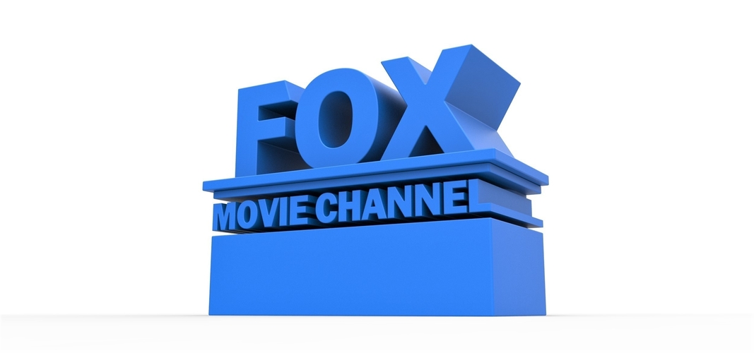 3D printable FOX movie channel logo