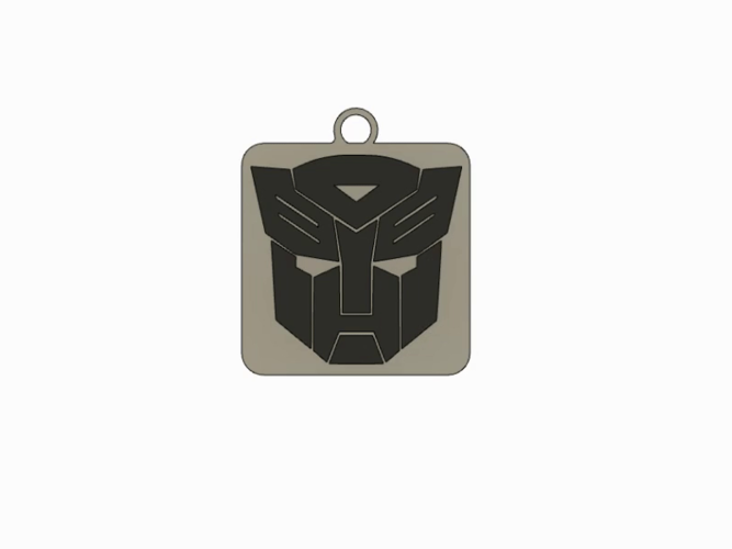 Transformers Keychain 3D Print 391352